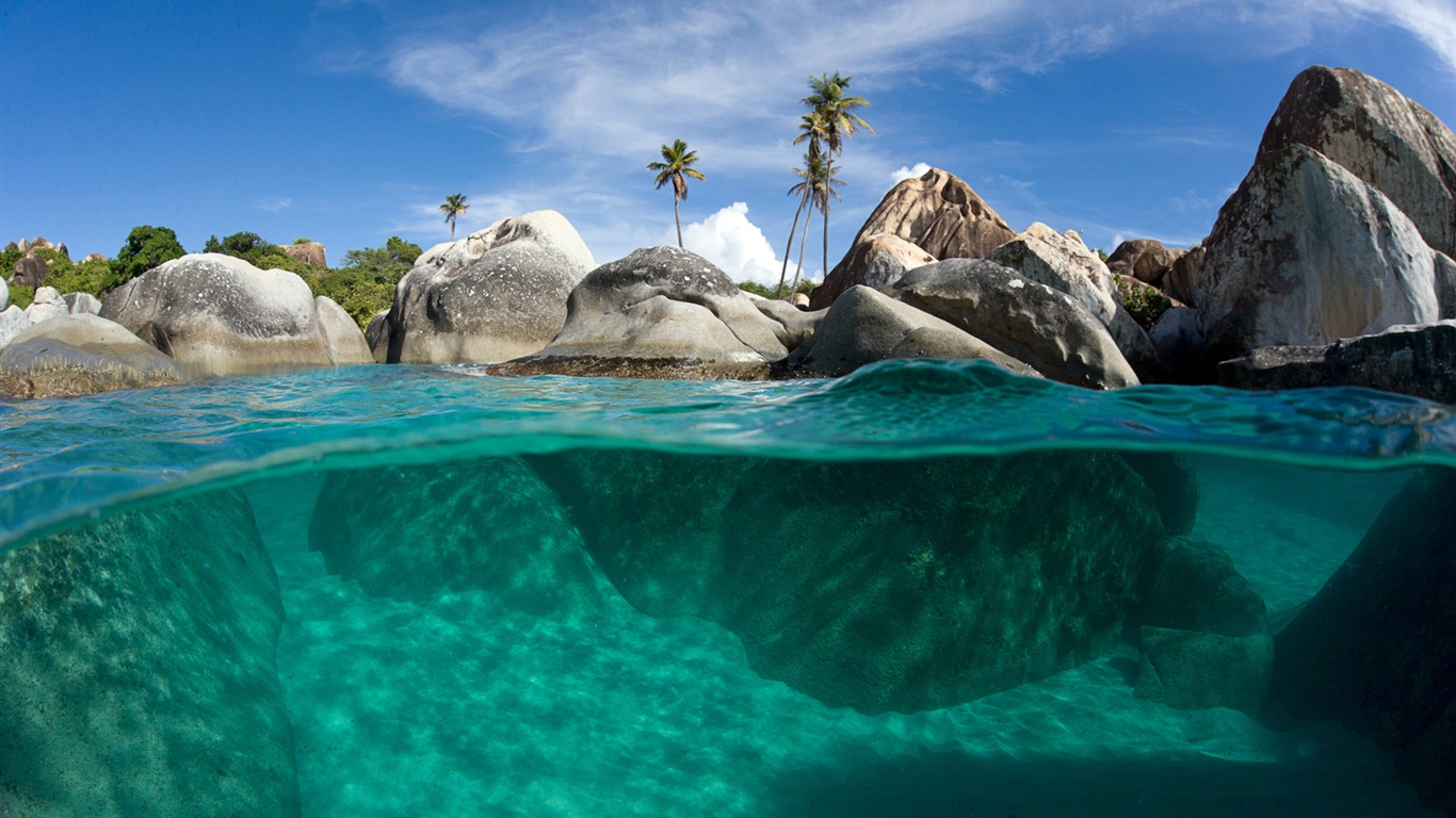 Windows 8 na plochu: Karibik Shores #9 - 1366x768