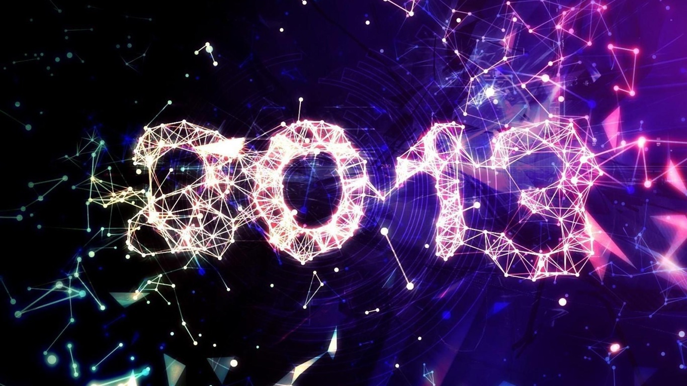 2013 新年主題 創意壁紙(一) #17 - 1366x768