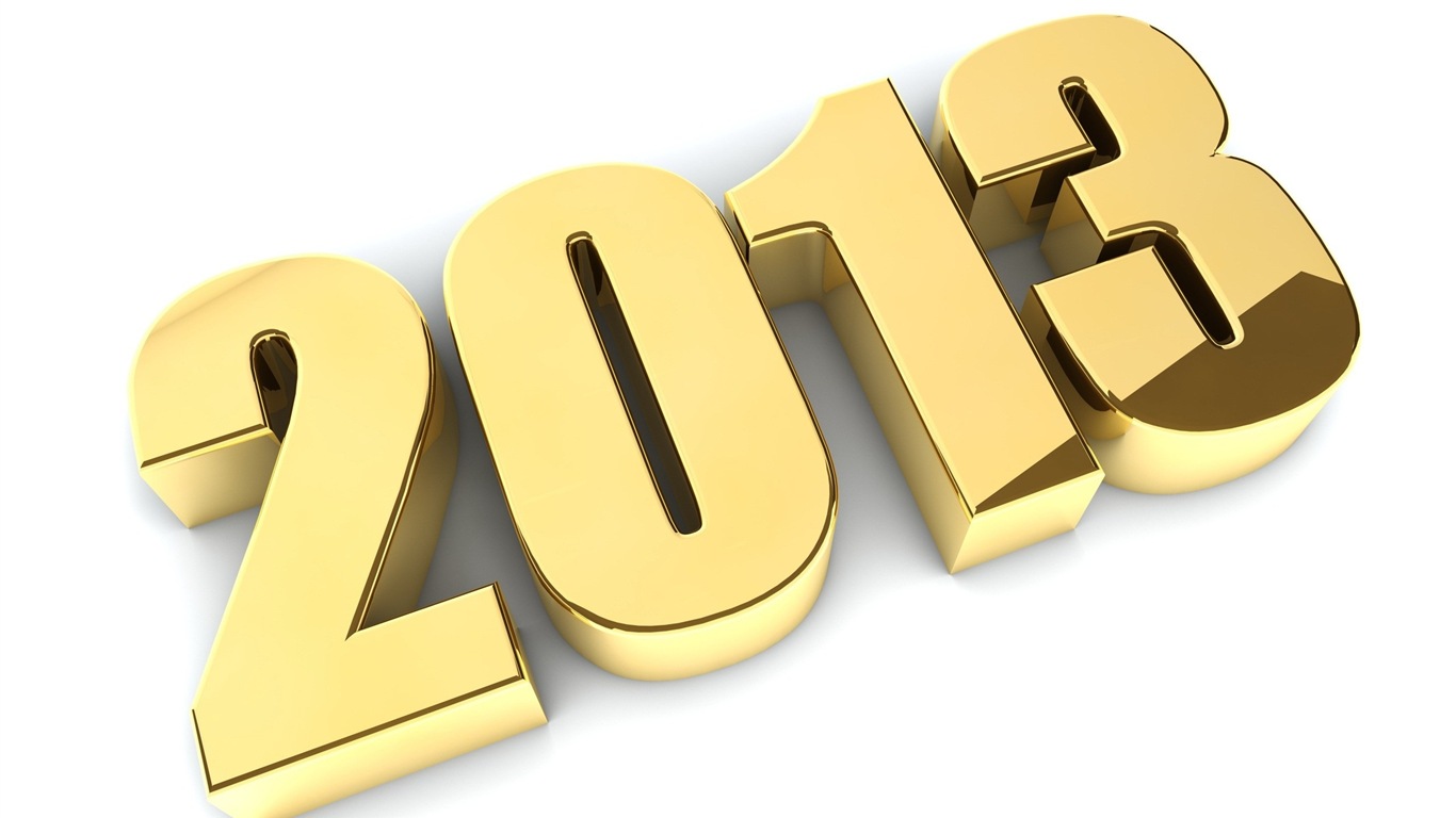 2013 新年主題 創意壁紙(二) #6 - 1366x768