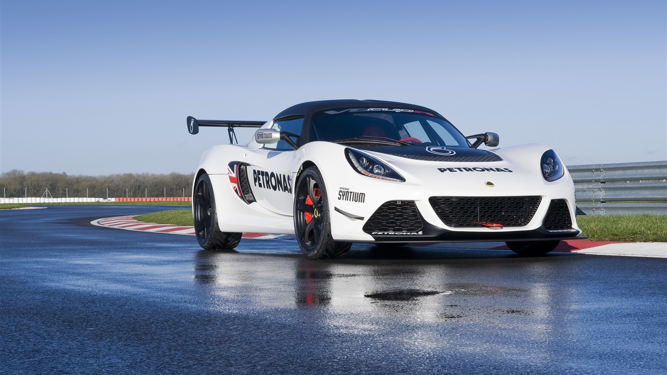 2013 Lotus Exige V6 Cup R 莲花跑车 高清壁纸1 - 1366x768