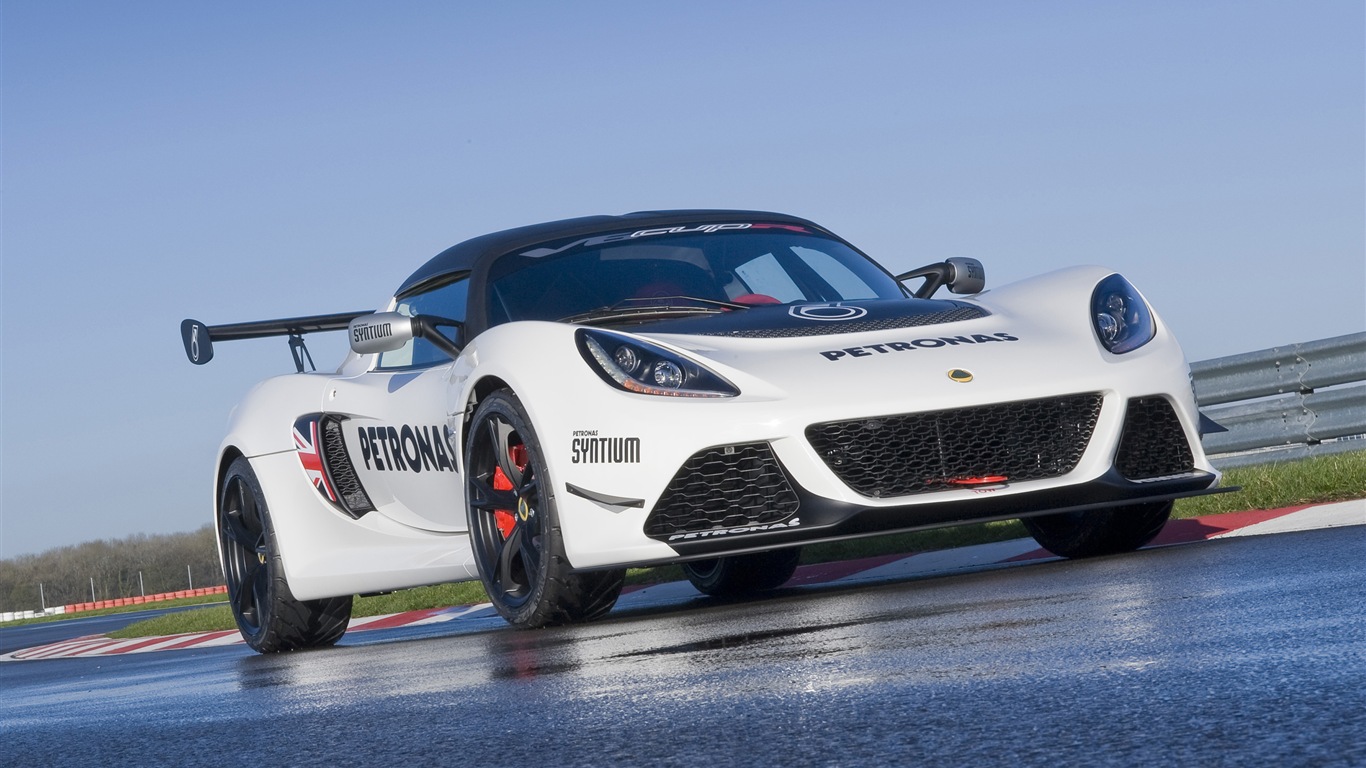 2013 Lotus Exige V6 Cup R 莲花跑车 高清壁纸2 - 1366x768