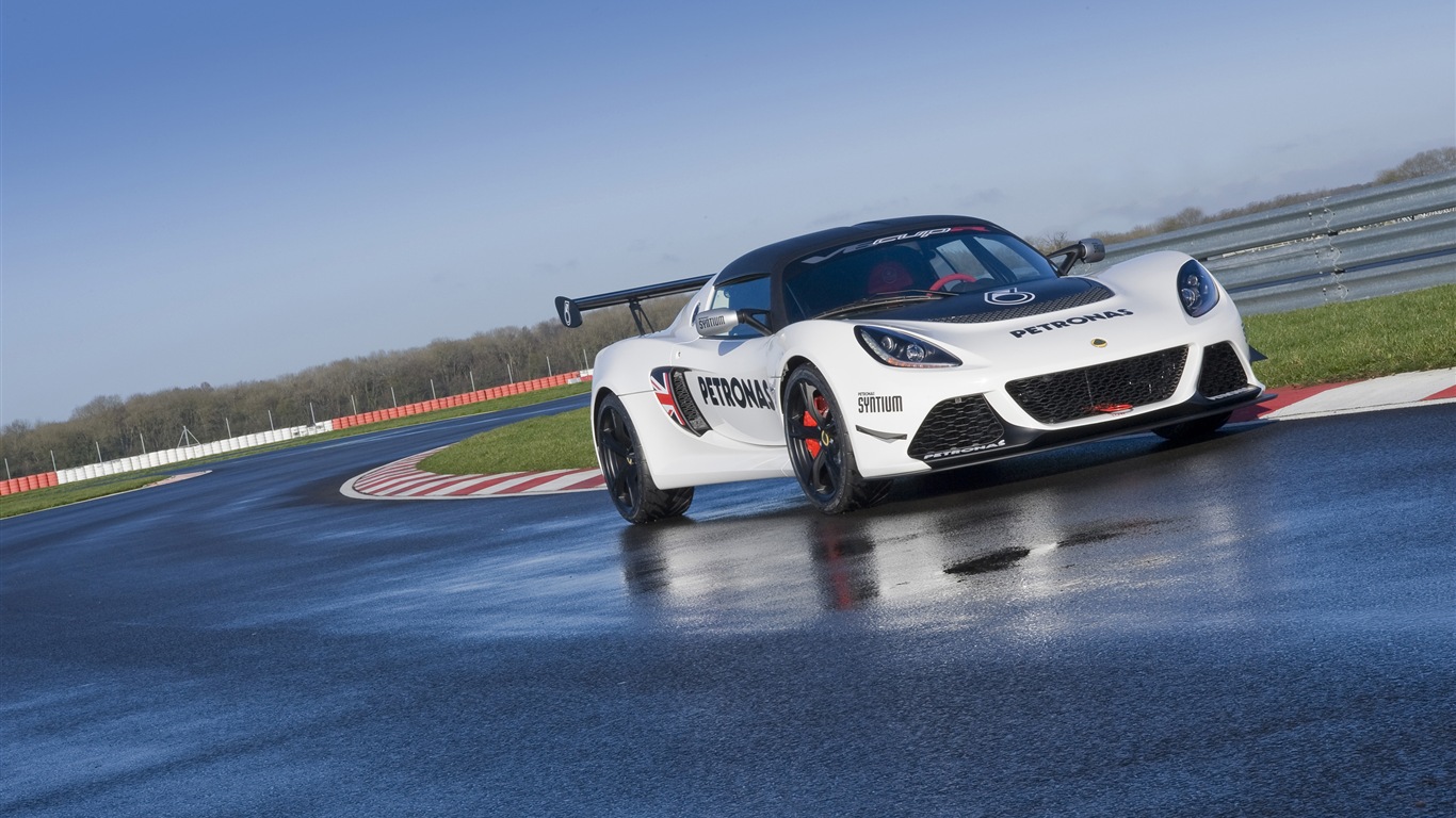 2013 Lotus Exige V6 Cup R 莲花跑车 高清壁纸3 - 1366x768