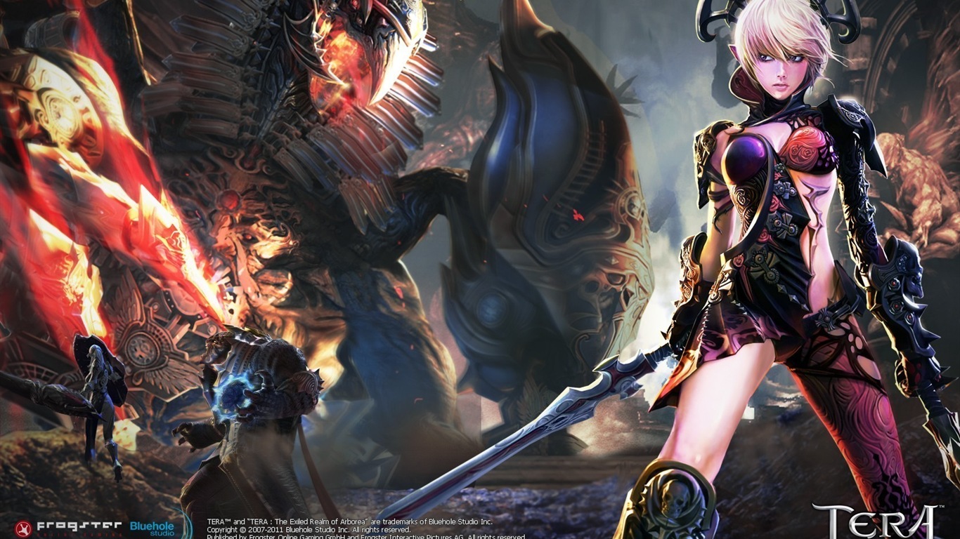 Tera 高清遊戲壁紙 #4 - 1366x768