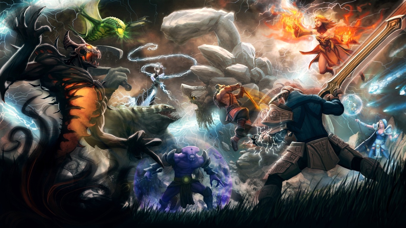 DOTA 2 高清遊戲壁紙 #2 - 1366x768