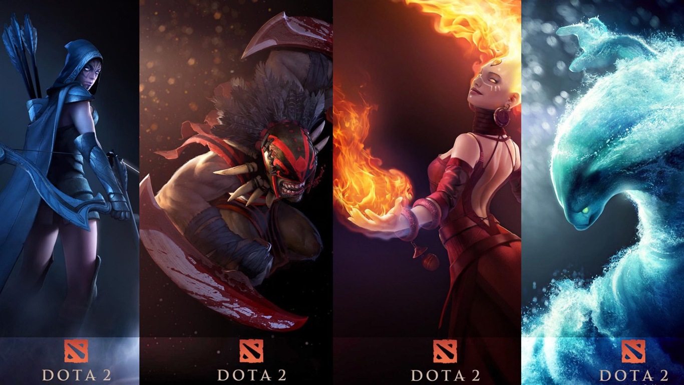 DOTA 2 高清游戏壁纸16 - 1366x768