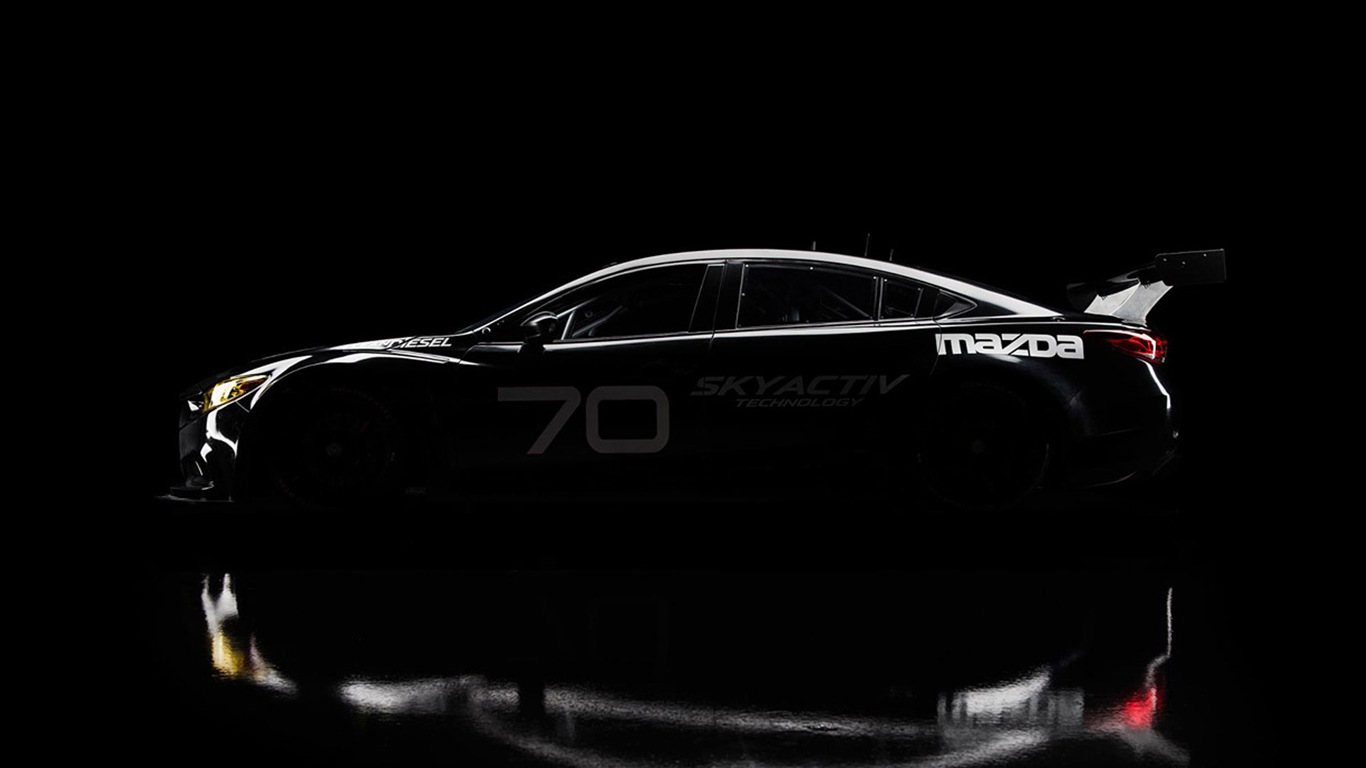 2013 Mazda 6 Skyactiv-D race car 马自达 高清壁纸11 - 1366x768