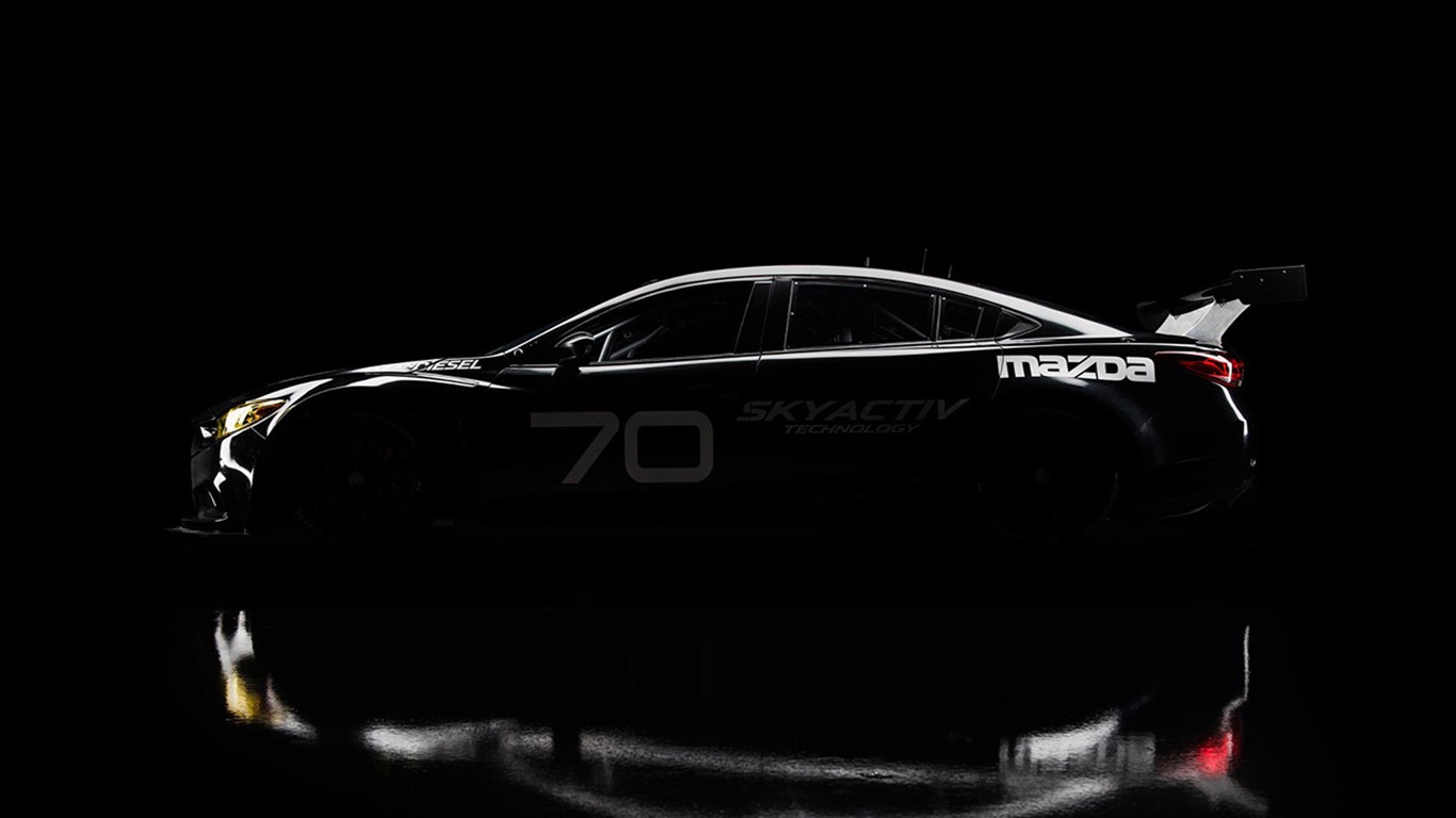 2013マツダ6 SKYACTIV-DのレースカーのHDの壁紙 #11 - 1366x768