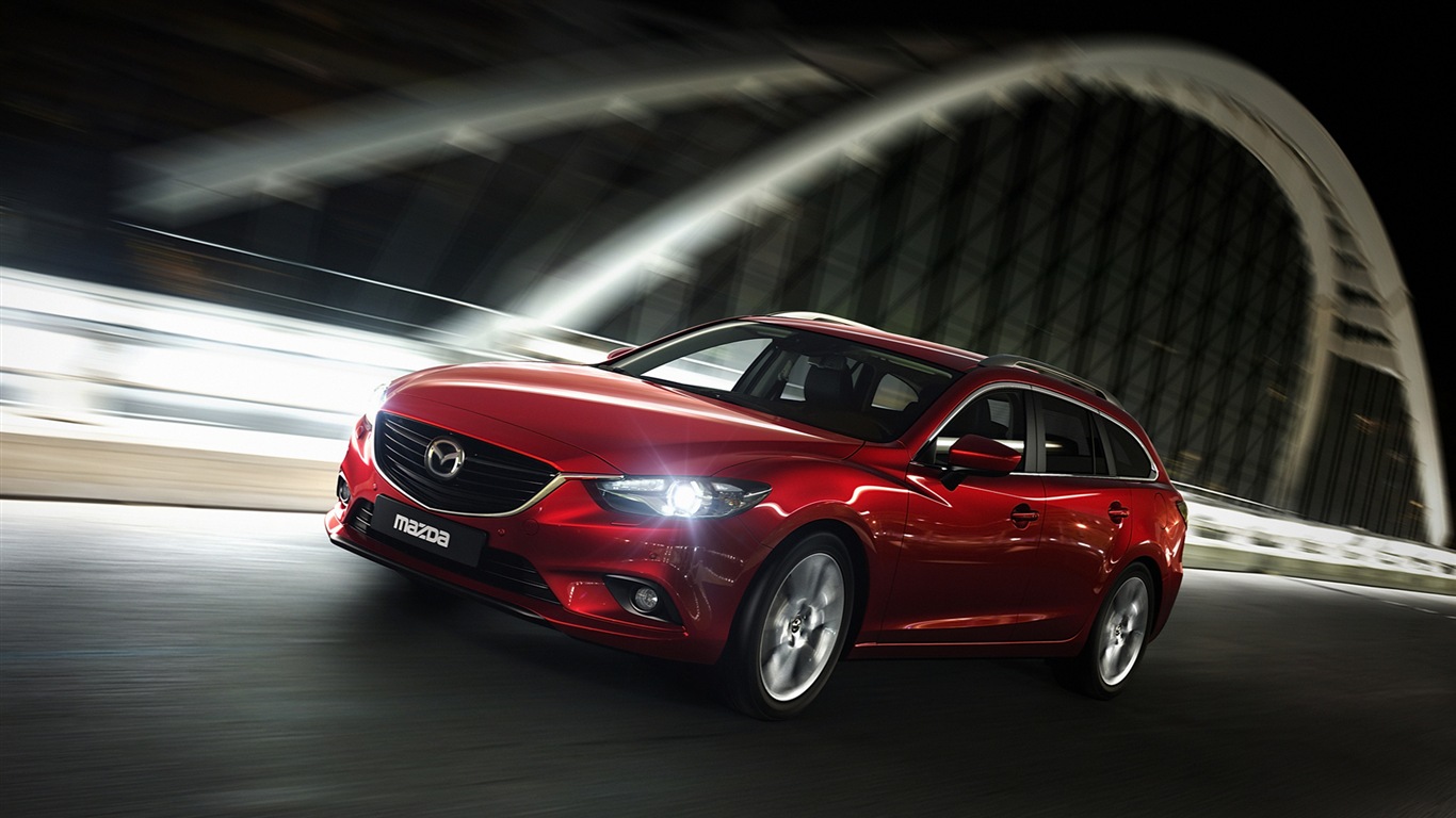 2013 Mazda 6 Skyactiv-D race car 馬自達高清壁紙 #12 - 1366x768
