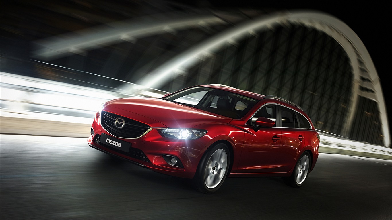 2013マツダ6 SKYACTIV-DのレースカーのHDの壁紙 #12 - 1366x768