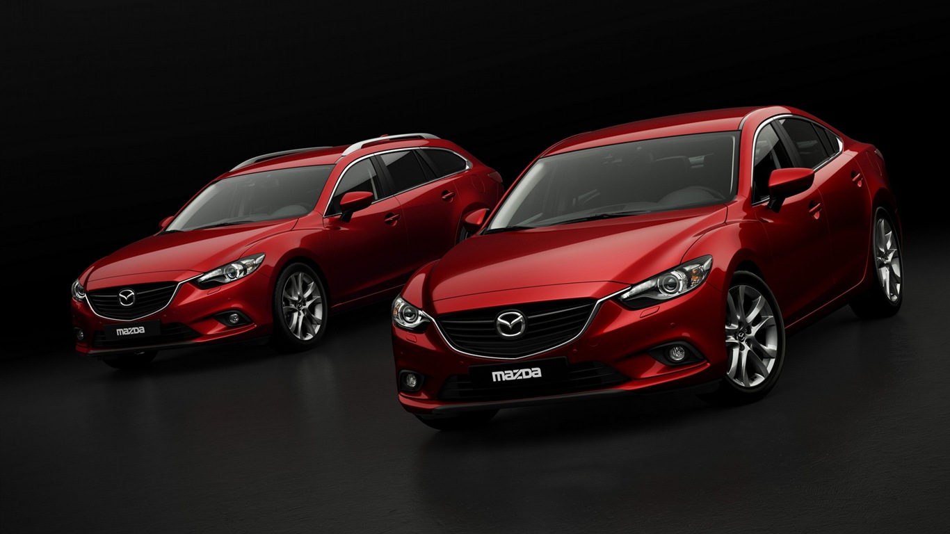 2013マツダ6 SKYACTIV-DのレースカーのHDの壁紙 #14 - 1366x768