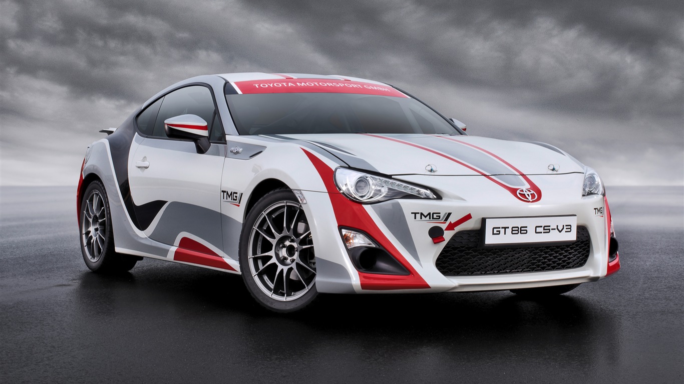 2012 Toyota GT86 CS-V3 丰田 高清壁纸1 - 1366x768