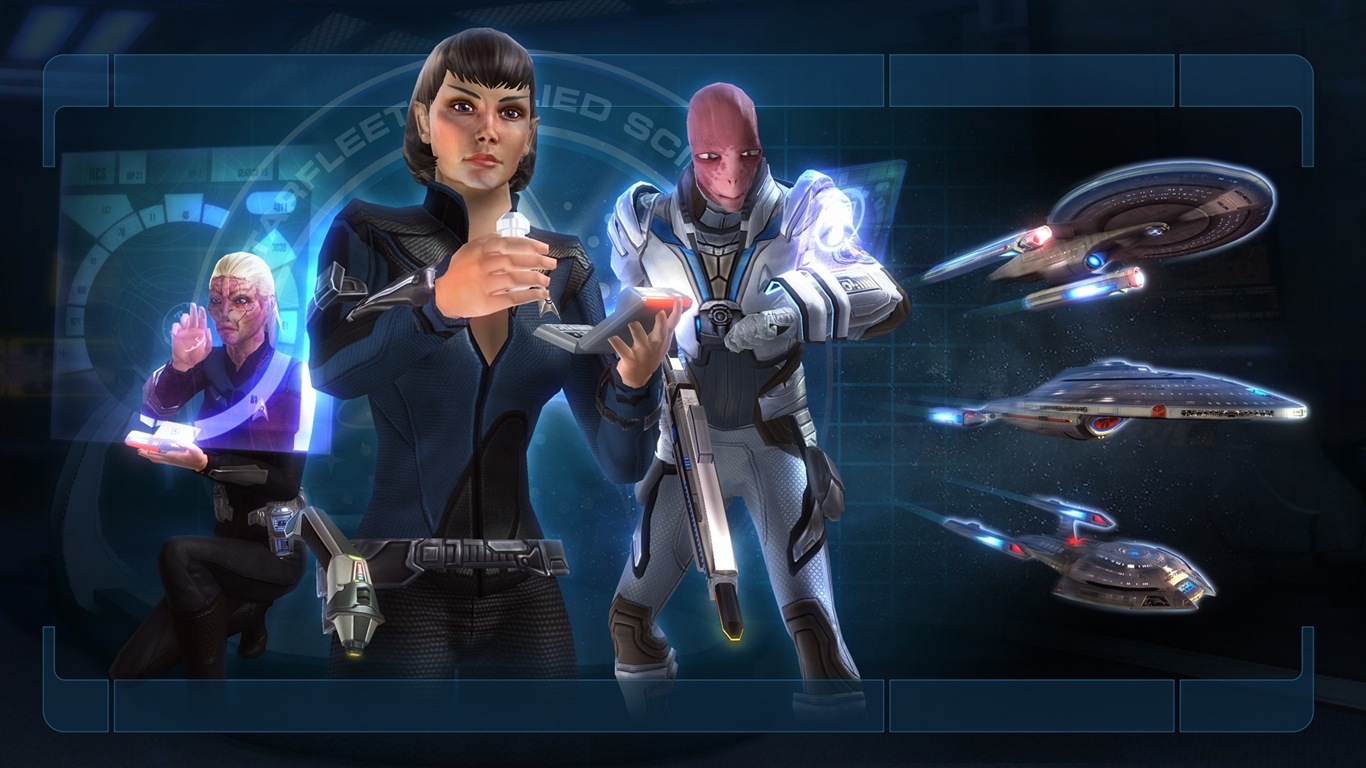 Star Trek Online hra HD Tapety na plochu #5 - 1366x768