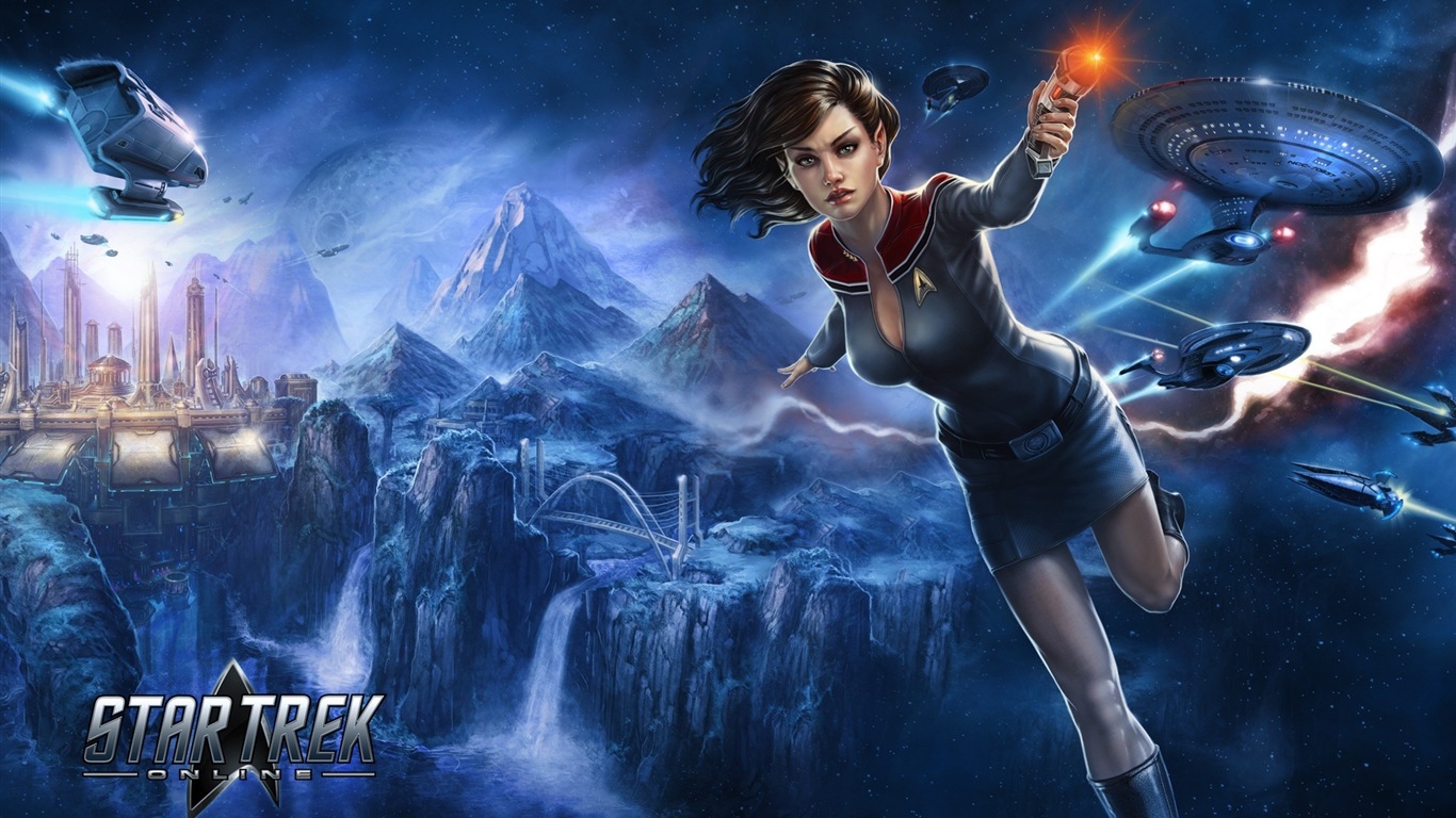 Star Trek Online hra HD Tapety na plochu #7 - 1366x768