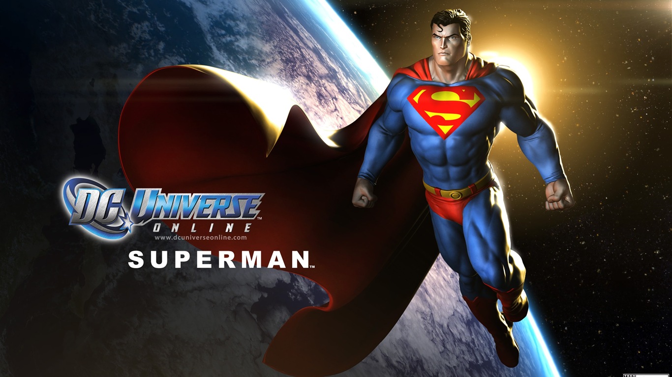 DC Universe Online Wallpapers jeux HD #9 - 1366x768