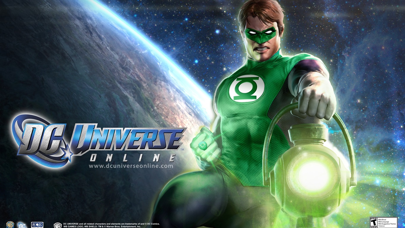 DC Universe Online Wallpapers jeux HD #17 - 1366x768