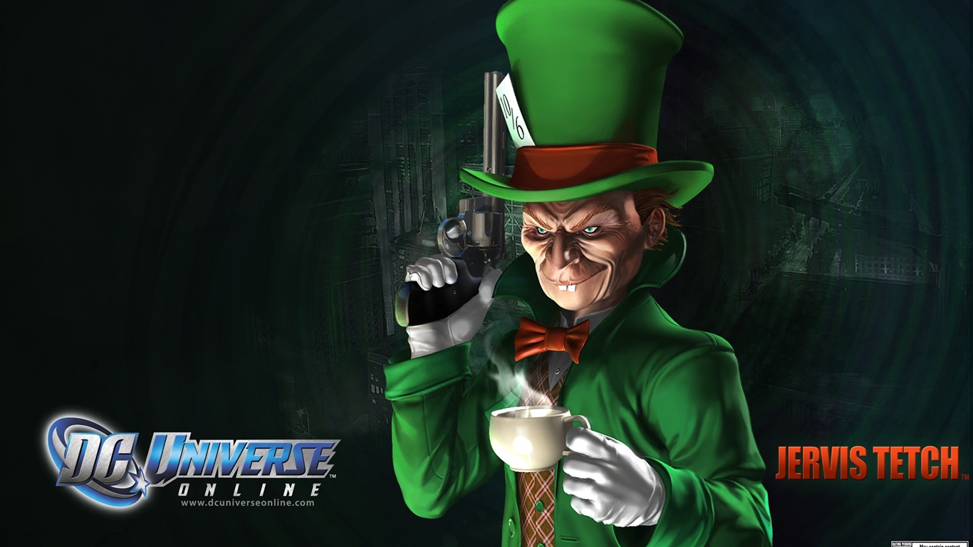 DC Universe Online HD Spiel wallpapers #21 - 1366x768