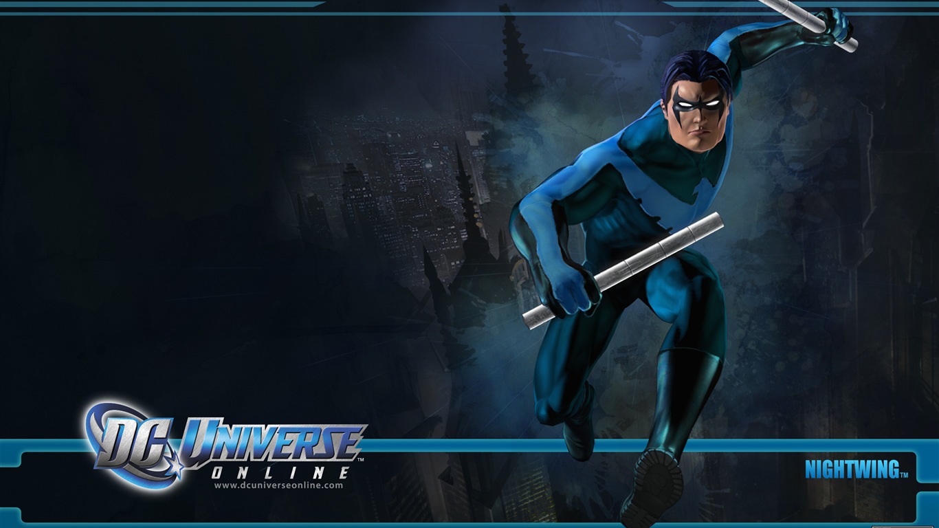 DC Universe Online Wallpapers jeux HD #22 - 1366x768