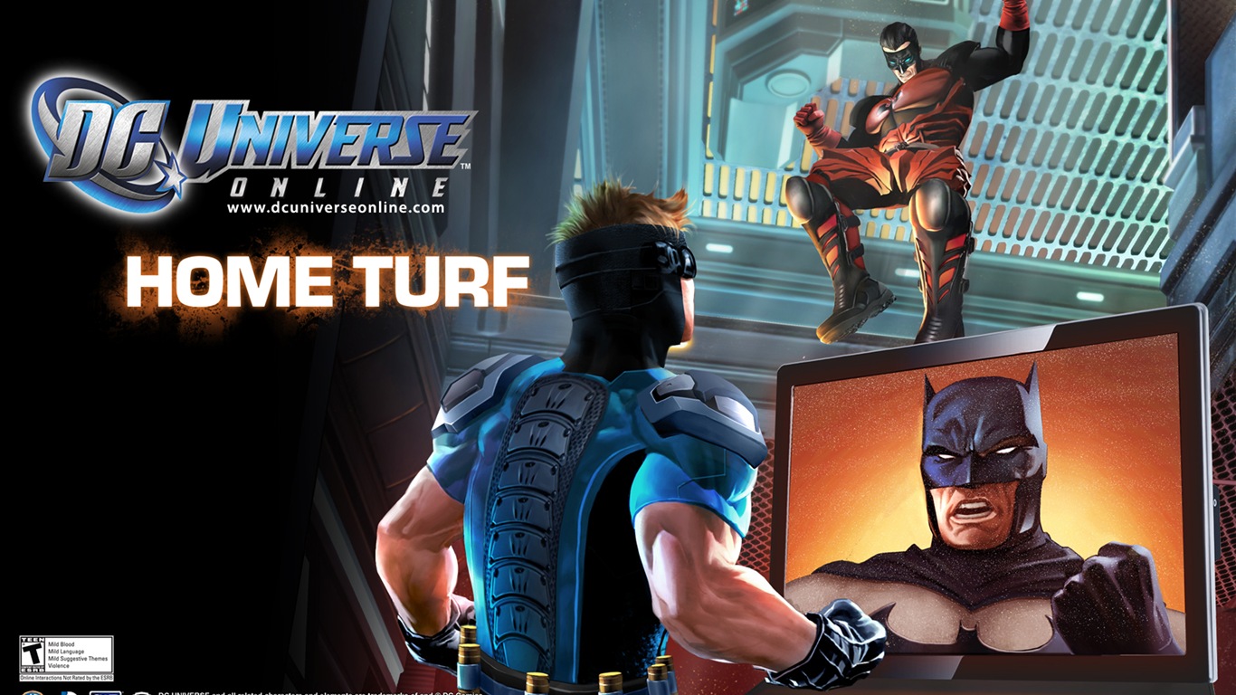 DC Universe Online HD game wallpapers #26 - 1366x768