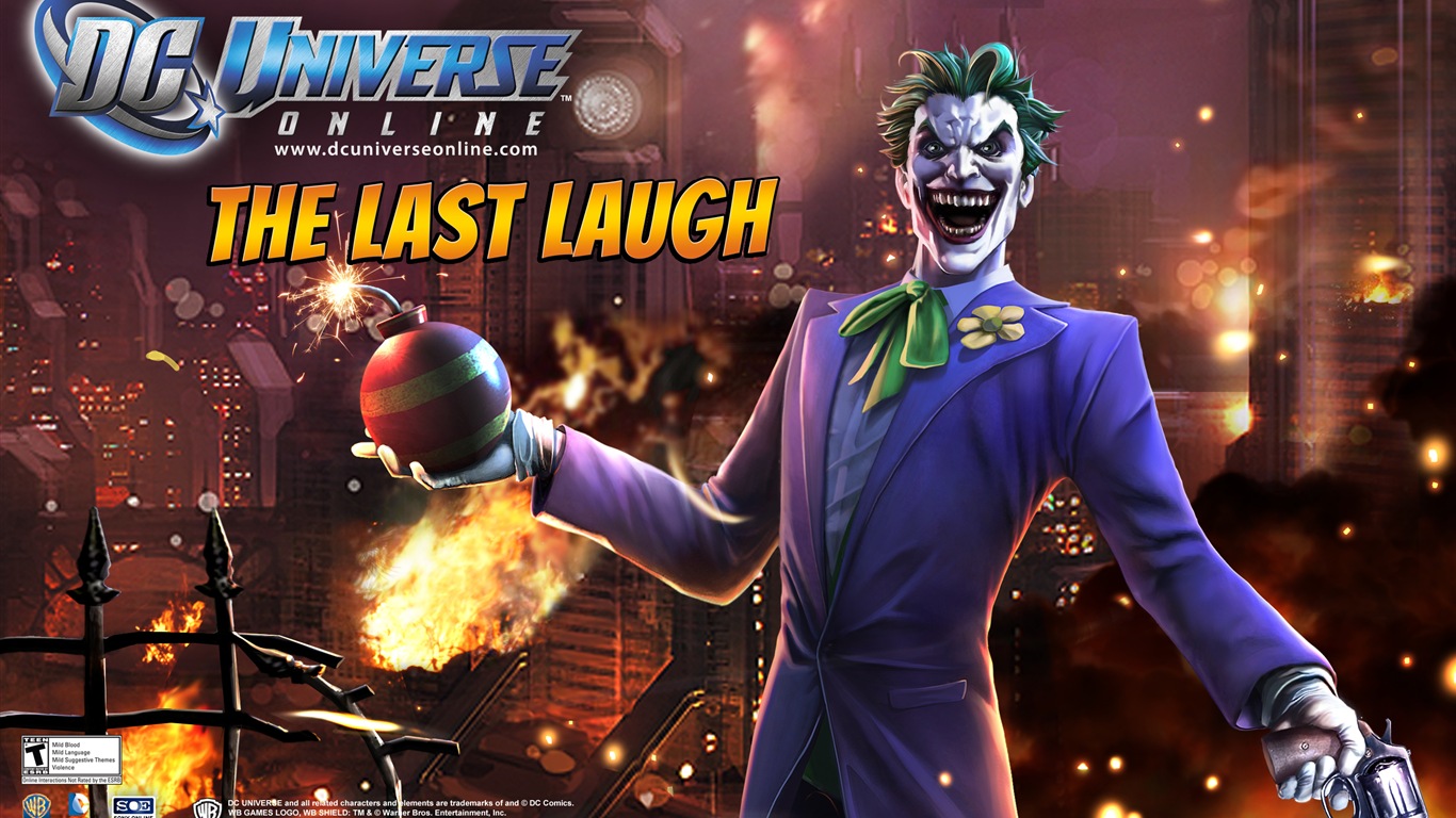 DC Universe Online Wallpapers jeux HD #27 - 1366x768