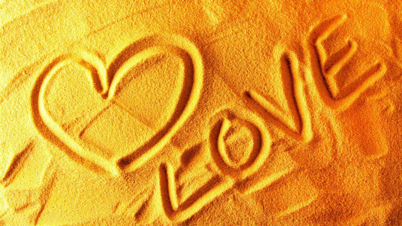 Warm und romantischen Valentinstag HD Wallpaper #15 - 1366x768