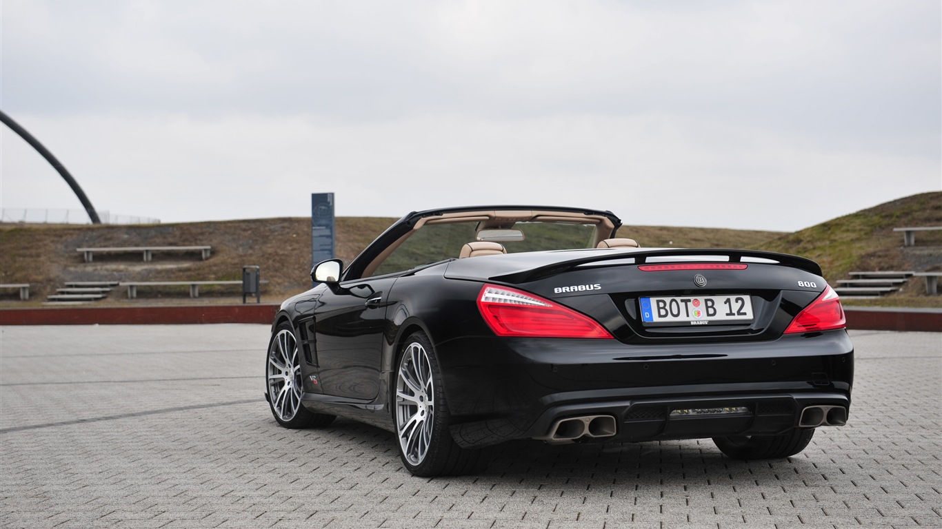 2013 Brabus 800 Roadster 博速 跑車高清壁紙 #4 - 1366x768
