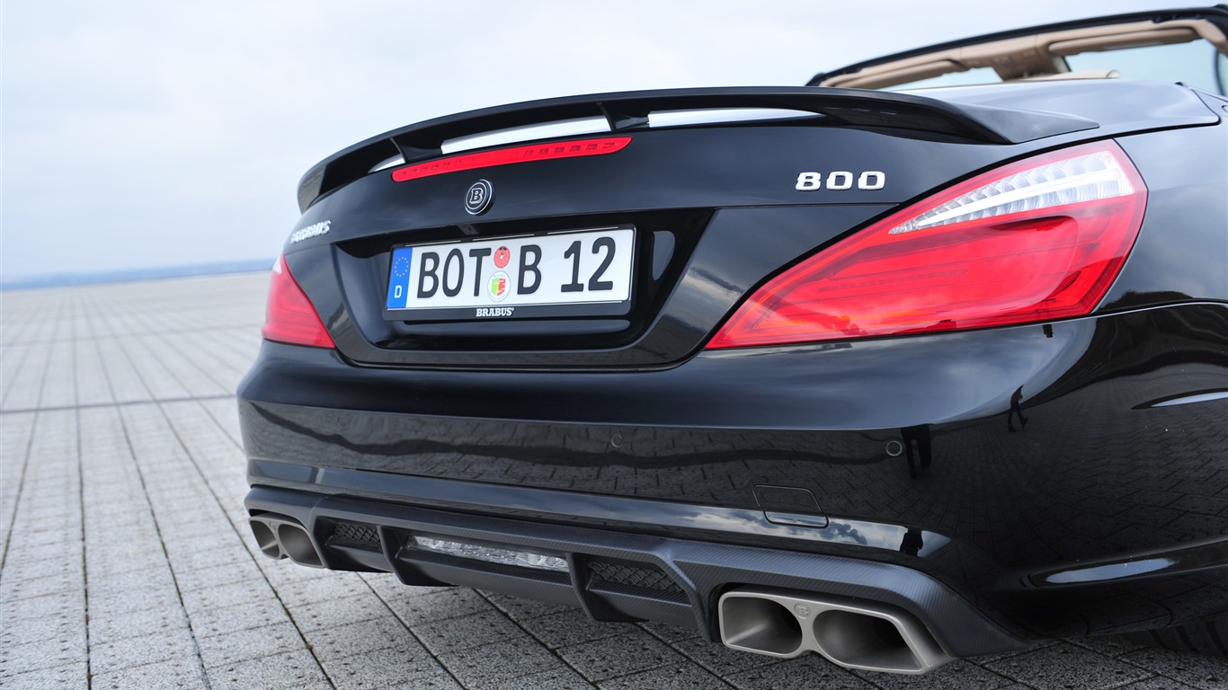2013 Brabus 800 Roadster 博速 跑車高清壁紙 #6 - 1366x768