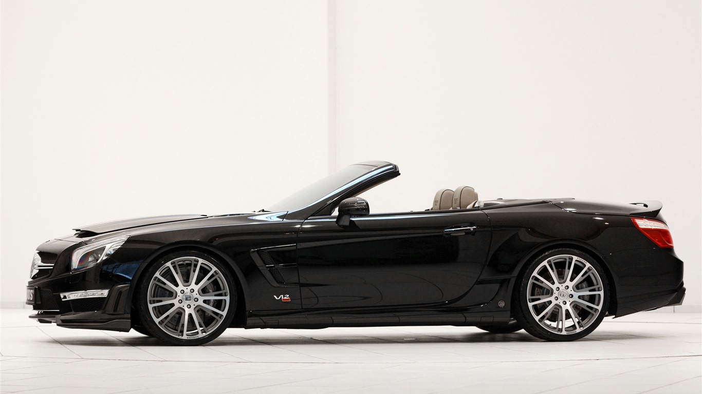 2013 Brabus 800 Roadster 博速 跑车高清壁纸8 - 1366x768