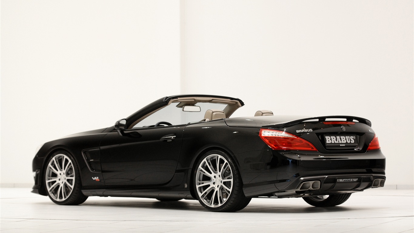 2013 Brabus 800 Roadster 博速 跑车高清壁纸9 - 1366x768