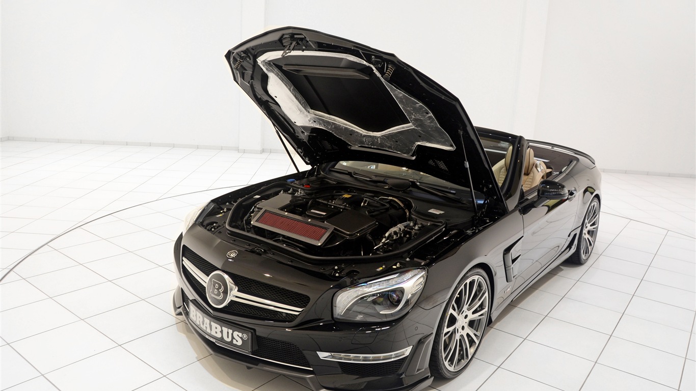 2013 Brabus 800 Roadster 博速 跑車高清壁紙 #11 - 1366x768