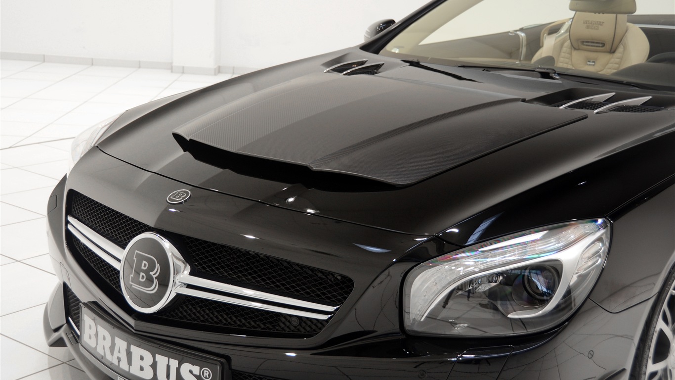 2013 Brabus 800 Roadster 博速 跑車高清壁紙 #13 - 1366x768