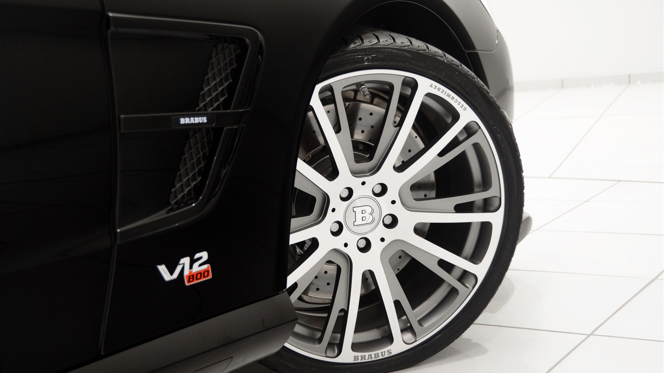 2013 Brabus 800 Roadster 博速 跑車高清壁紙 #16 - 1366x768