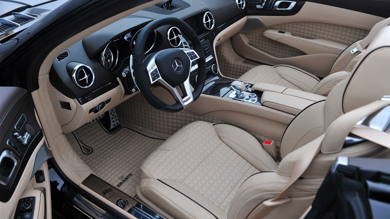2013 Brabus 800 Roadster 博速 跑車高清壁紙 #18 - 1366x768
