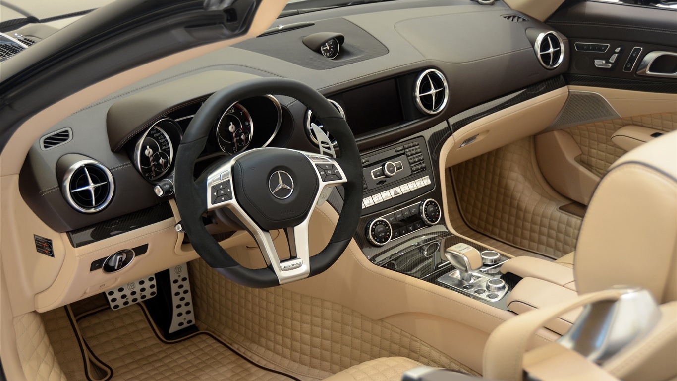 2013 Brabus 800 Roadster 博速 跑車高清壁紙 #21 - 1366x768