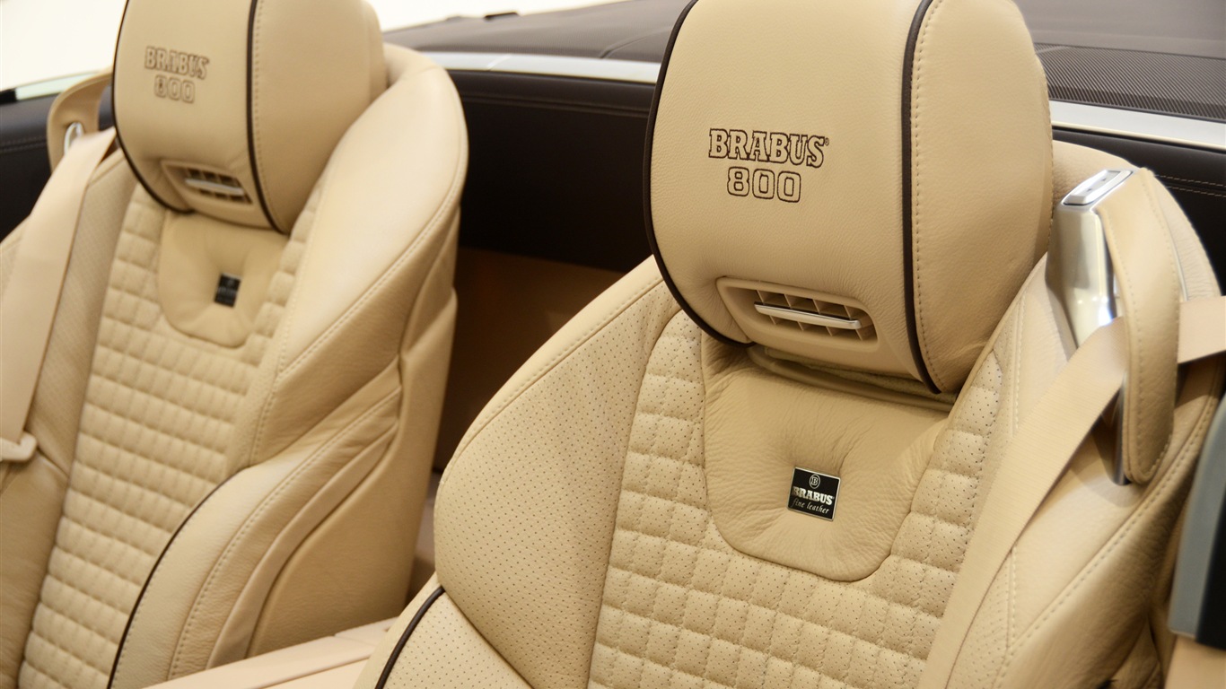 2013 Brabus 800 Roadster 博速 跑車高清壁紙 #24 - 1366x768