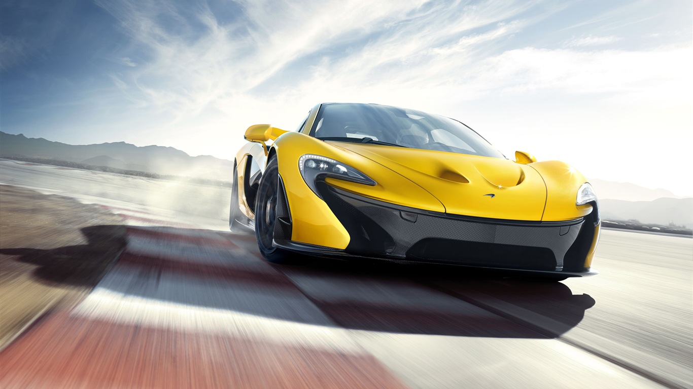 2013 McLaren P1 supercar 邁凱輪P1 超級跑車高清壁紙 #1 - 1366x768