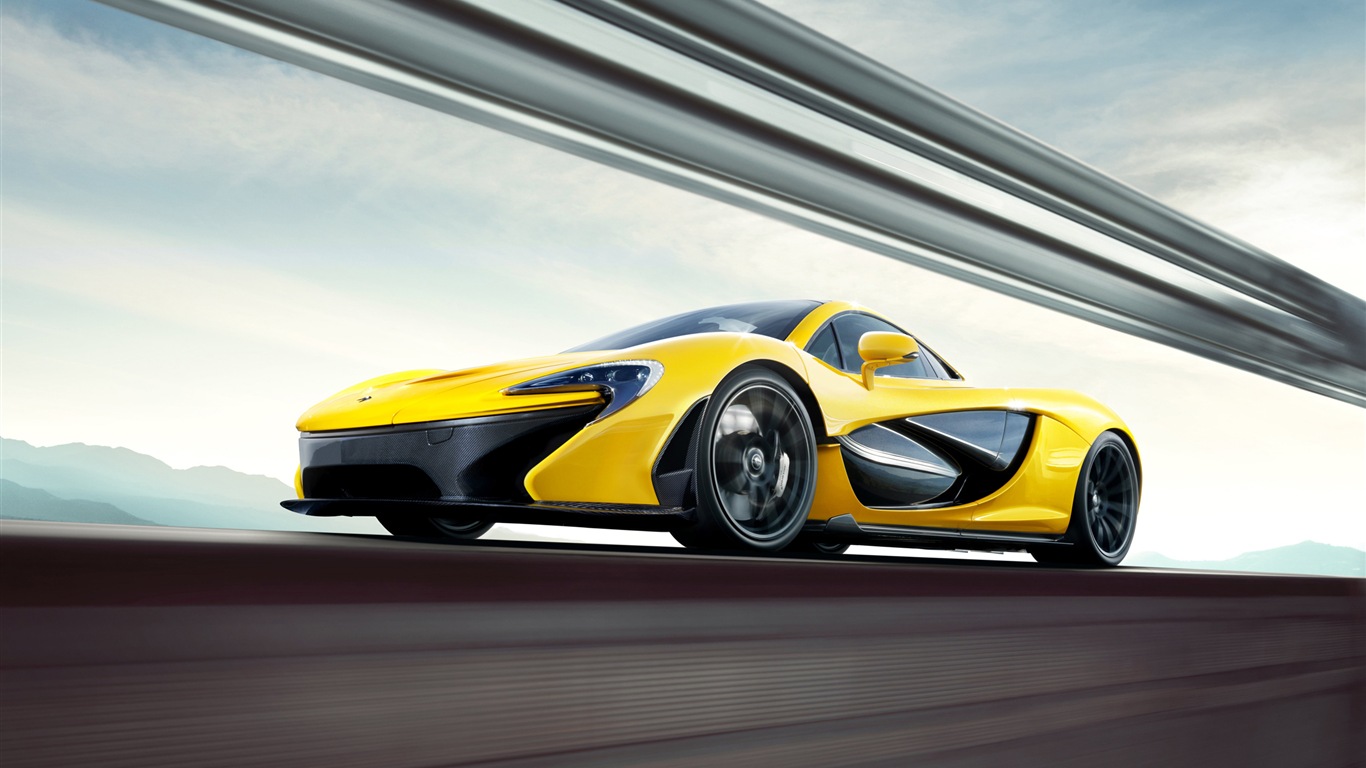 2013 McLaren P1 supercar 邁凱輪P1 超級跑車高清壁紙 #10 - 1366x768