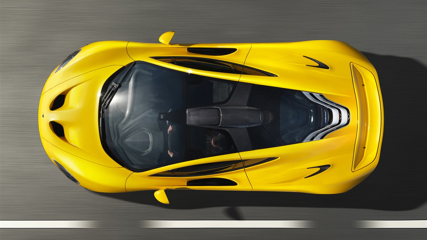 2013 McLaren P1 supercar 邁凱輪P1 超級跑車高清壁紙 #12 - 1366x768