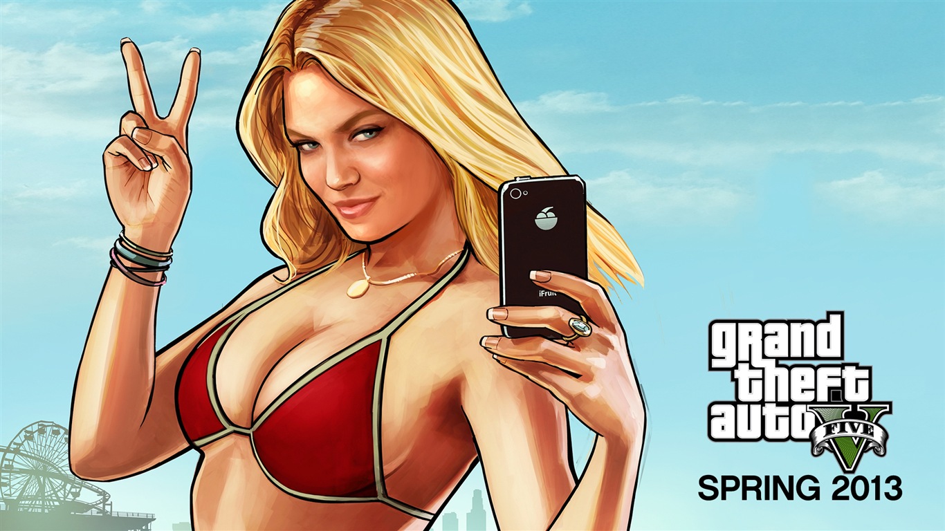 Grand Theft Auto V 俠盜獵車手5 高清遊戲壁紙 #5 - 1366x768