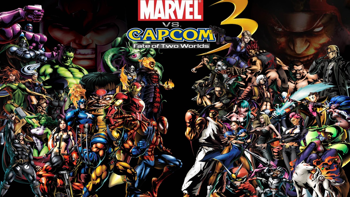 Marvel VS. Capcom 3: Fate of Two Worlds 漫畫英雄VS.卡普空3 高清遊戲壁紙 #1 - 1366x768