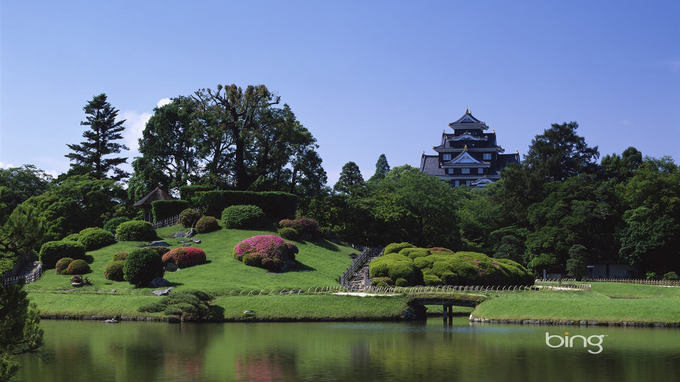 Microsoft Bing HD Wallpapers: japanische Landschaft Thema Tapete #15 - 1366x768