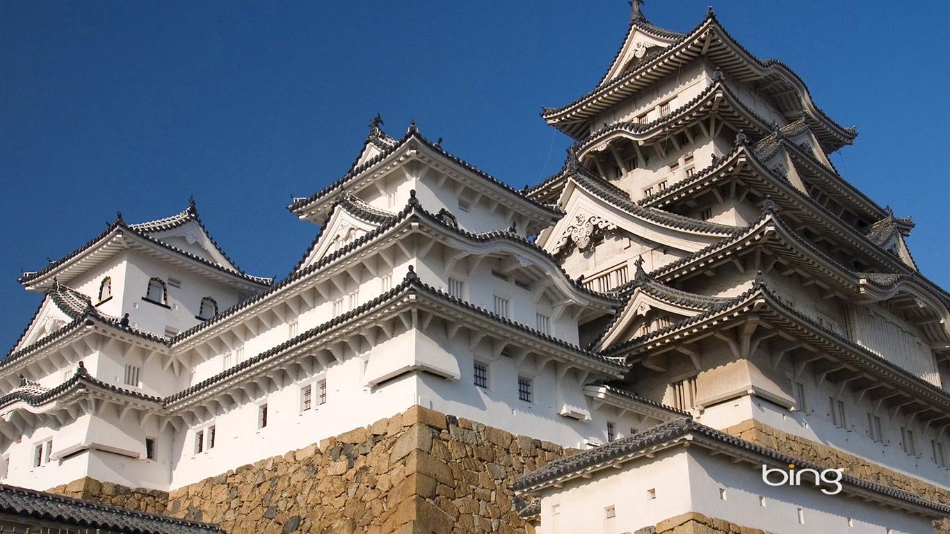 Microsoft Bing HD Tapety na plochu: Japonská krajina téma wallpaper #18 - 1366x768
