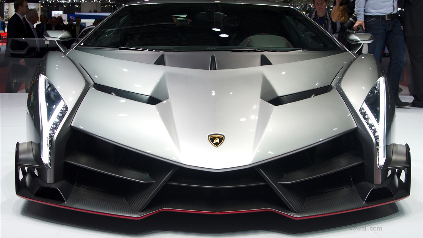 2013 Lamborghini Veneno 兰博基尼Veneno豪华超级跑车高清壁纸19 - 1366x768