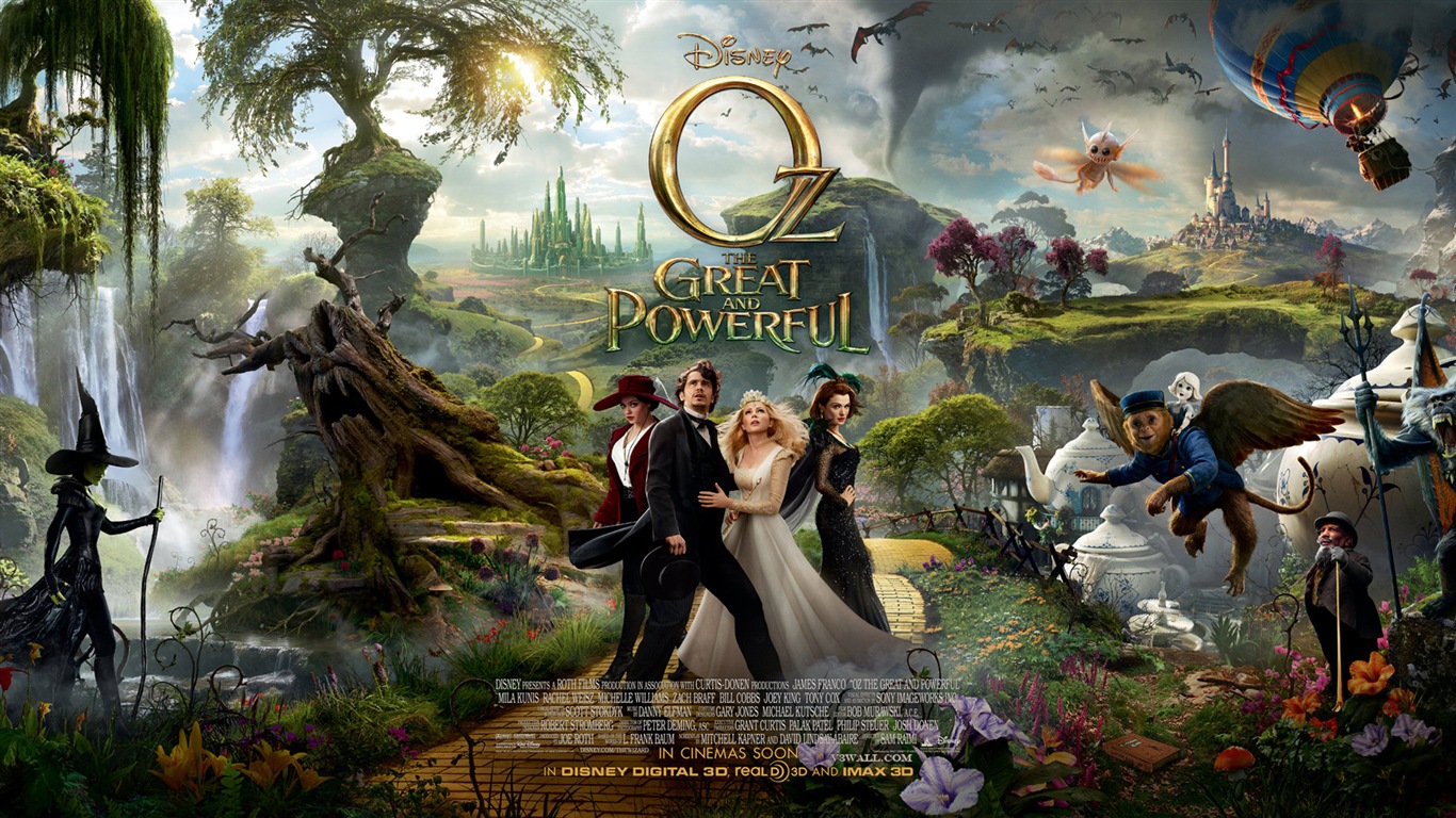 Oz The Great and Powerful 綠野仙踪 高清壁紙 #20 - 1366x768