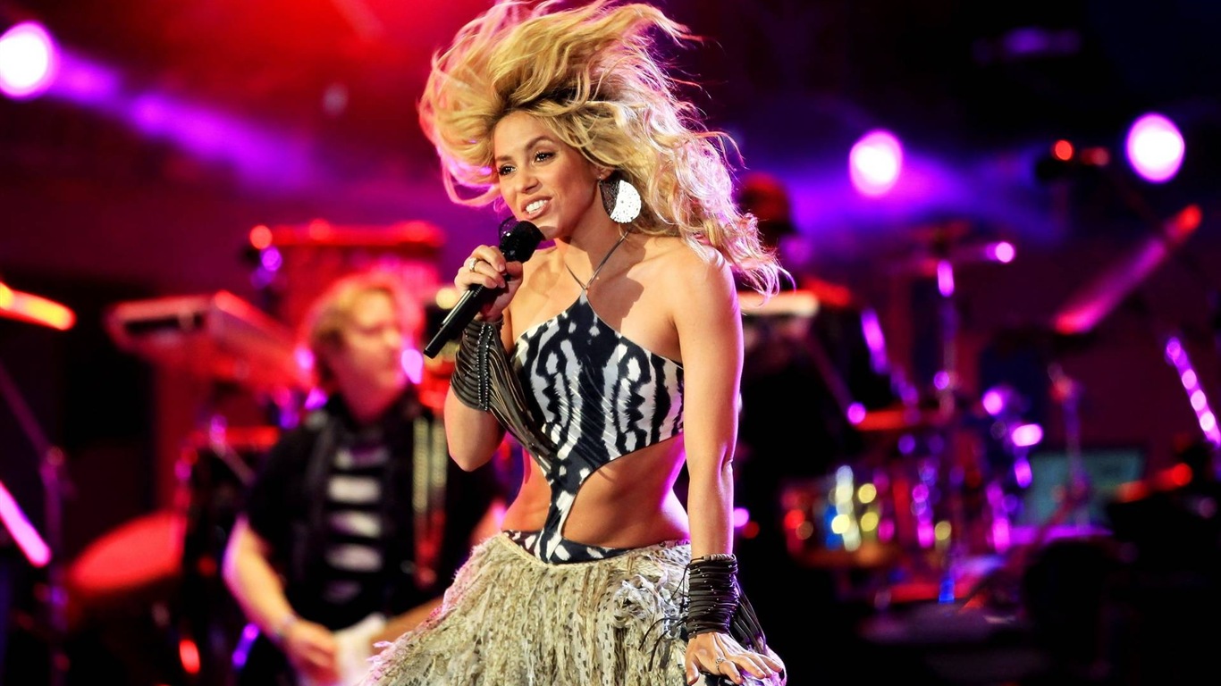 Shakira HD tapety na plochu #3 - 1366x768