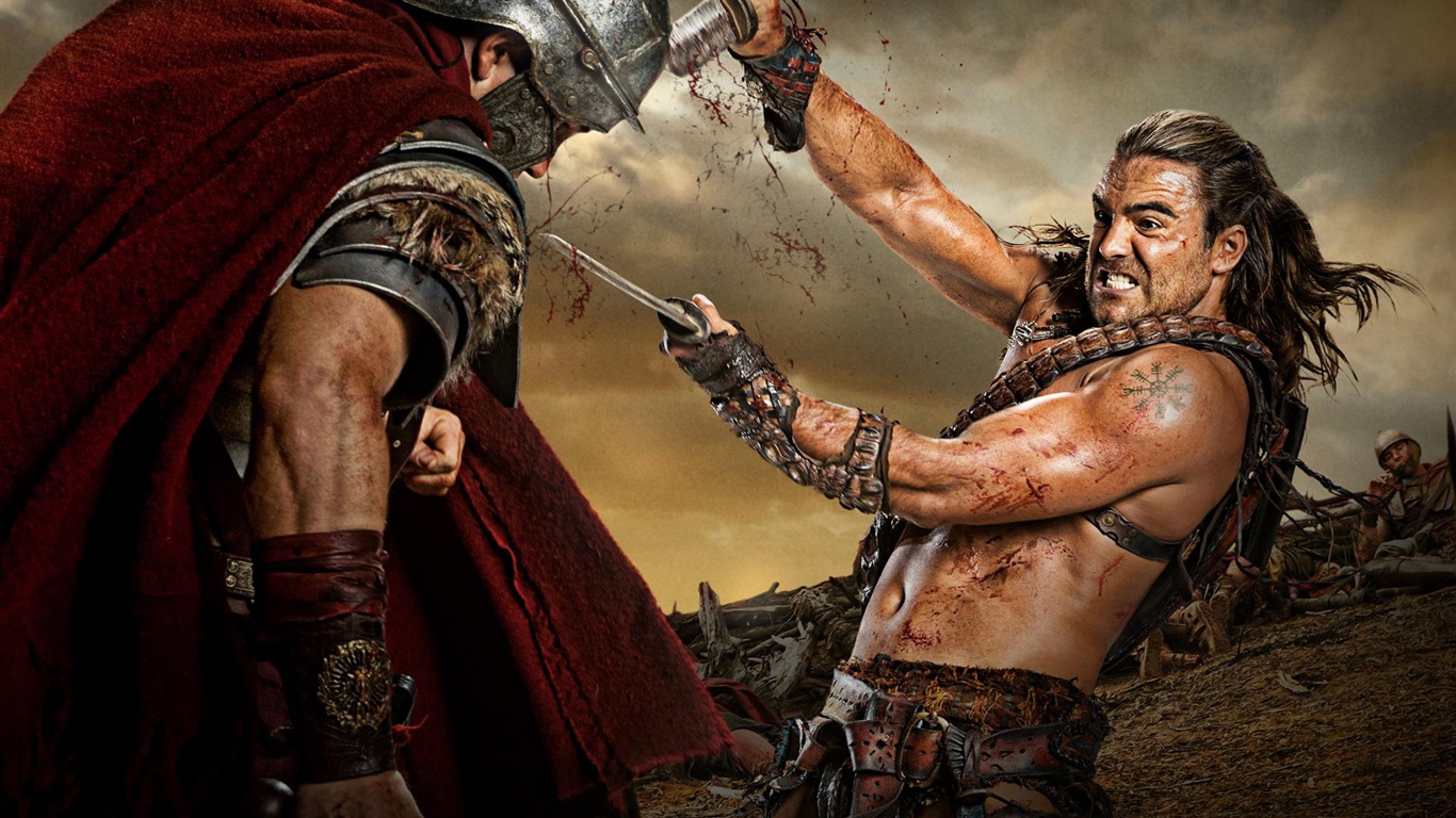 Spartacus: La Guerre des fonds d'écran HD Damned #5 - 1366x768