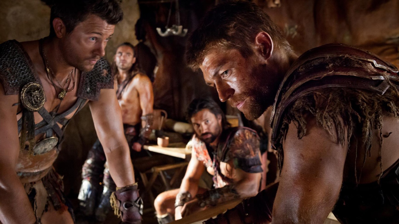 Spartacus: La Guerre des fonds d'écran HD Damned #7 - 1366x768