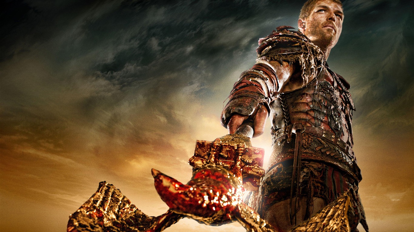 Spartacus: La Guerre des fonds d'écran HD Damned #19 - 1366x768