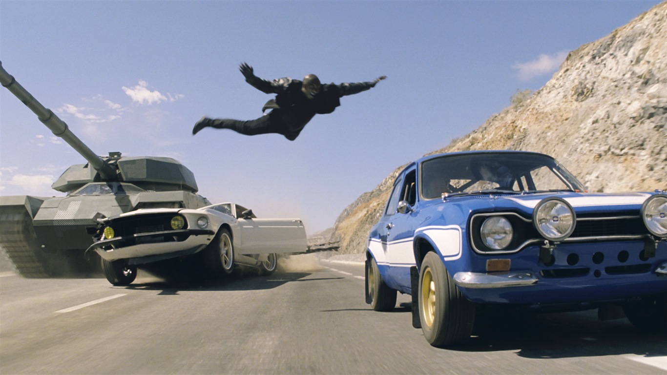 Fast And Furious 6 HD fondos de pantalla de cine #14 - 1366x768