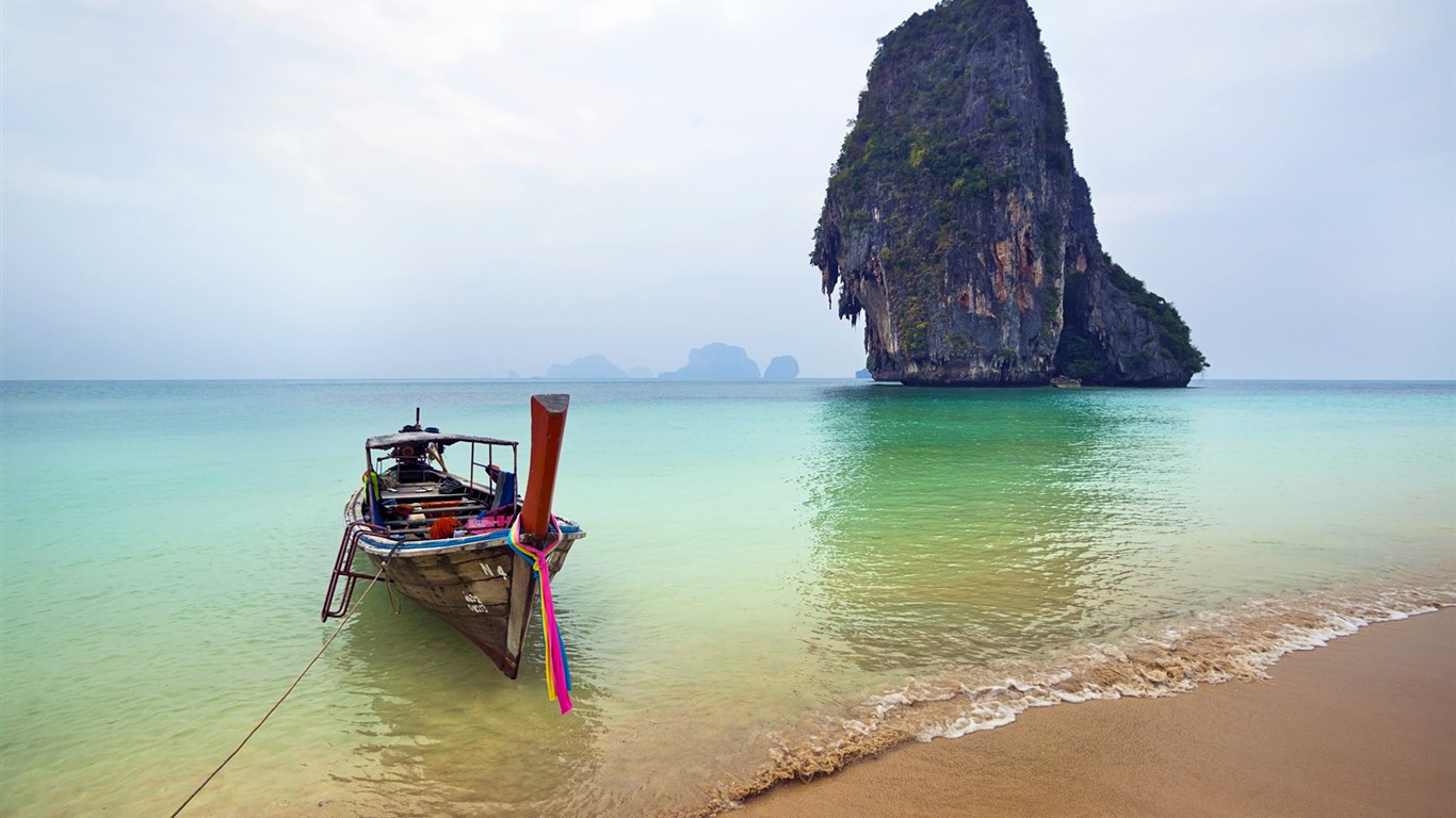 Windows 8 theme wallpaper: beautiful scenery in Thailand #3 - 1366x768