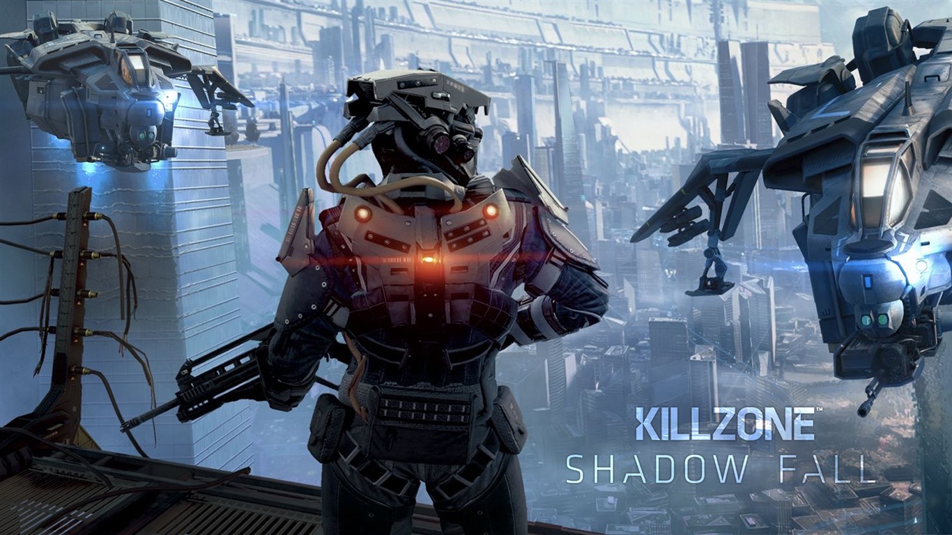 Killzone: Stín Fall HD tapety na plochu #1 - 1366x768